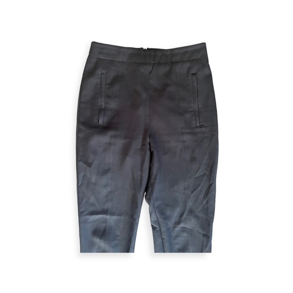 tibi pants casual black Size 0 XS zip close pockets - Picture 2 of 7